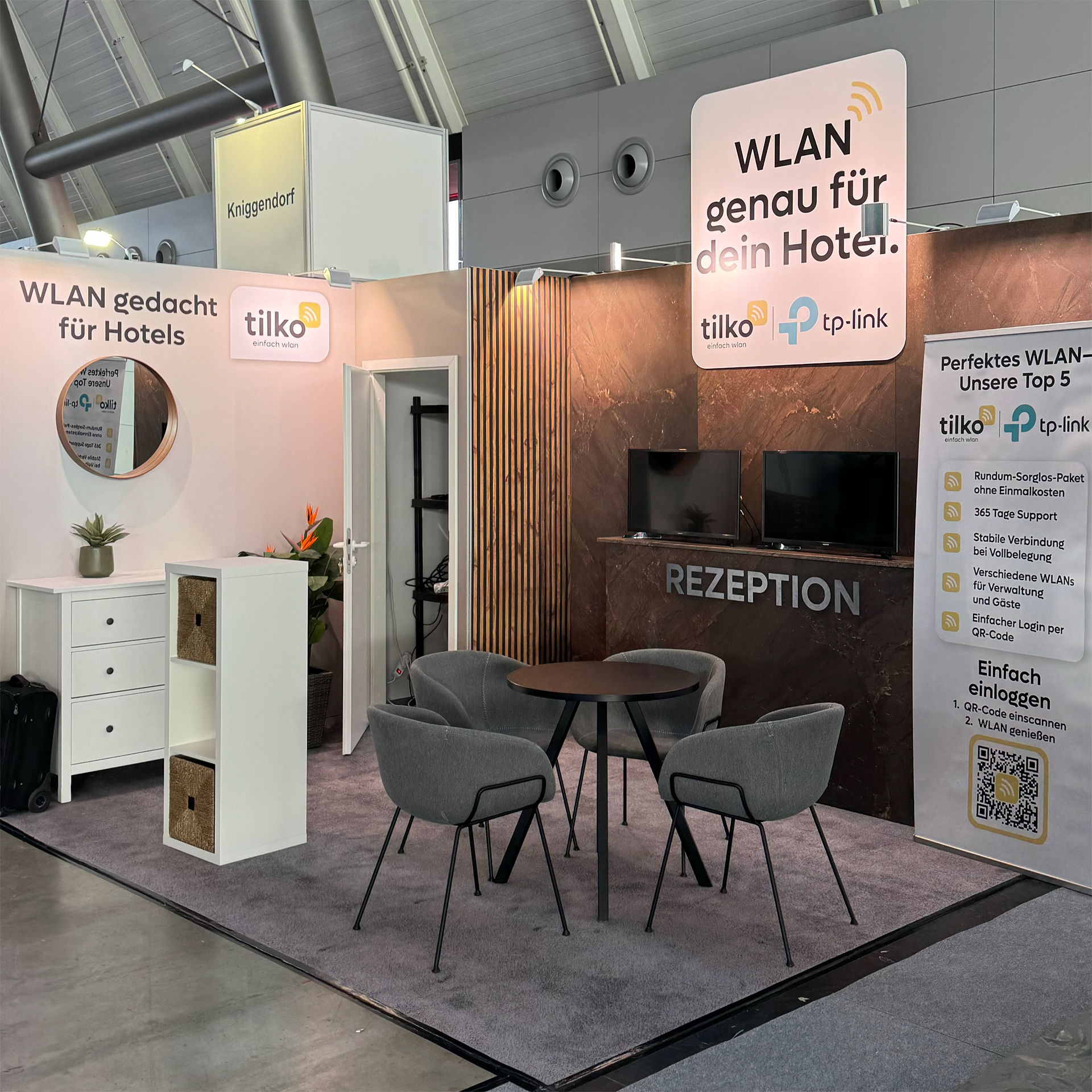 Messestand tilko Intergastra 2024