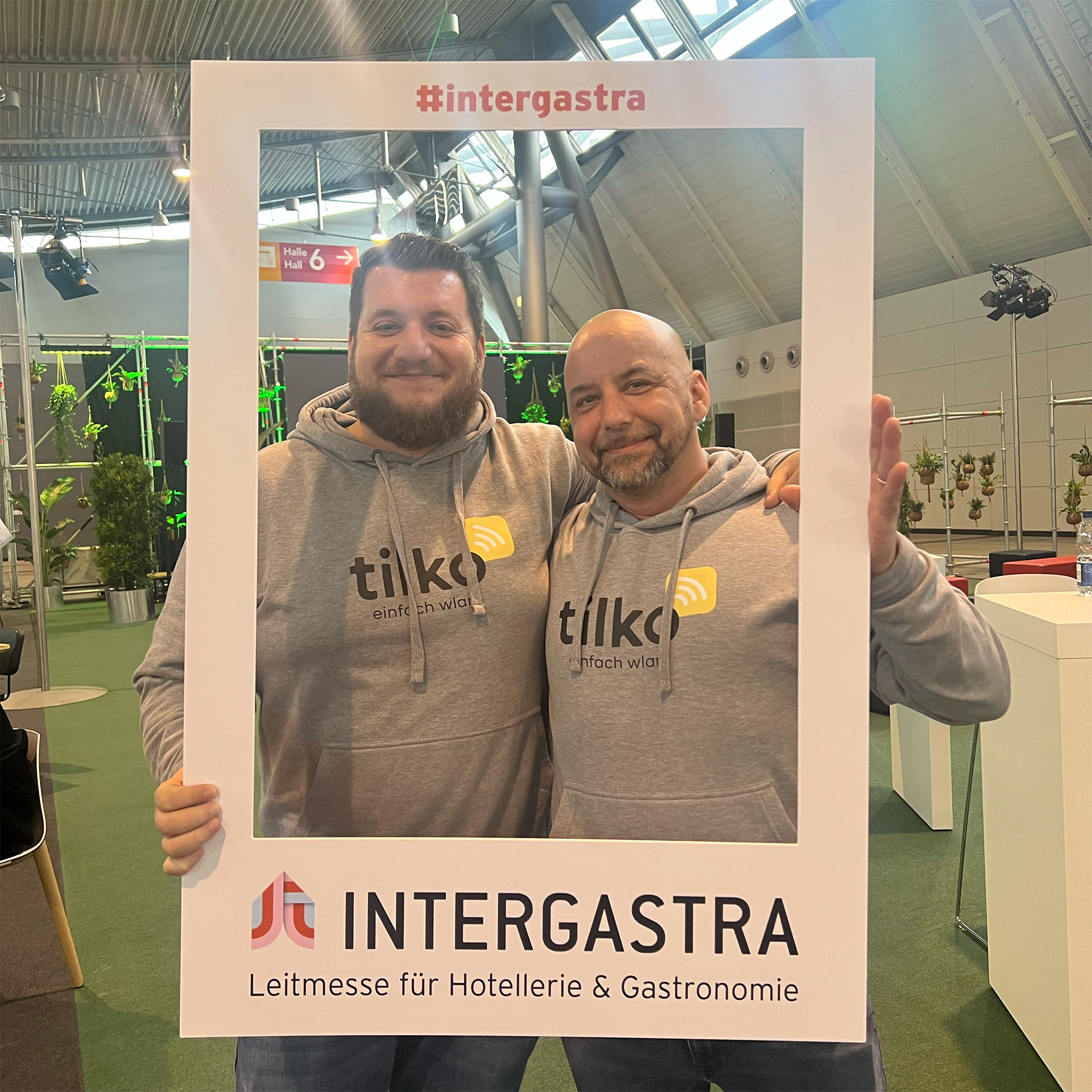 Messeteam tilko Bilderrahmen Intergastra